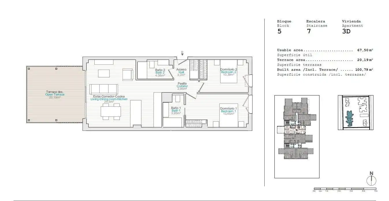 Apartamento con terraza en venta en El Verger, imagen 9
