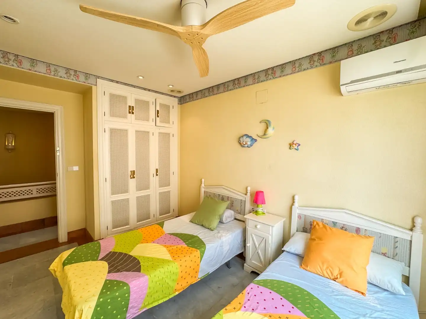 Bedroom of Duplexes for rent in Santa Pola  with Air Conditioner, Private garden and Terrace