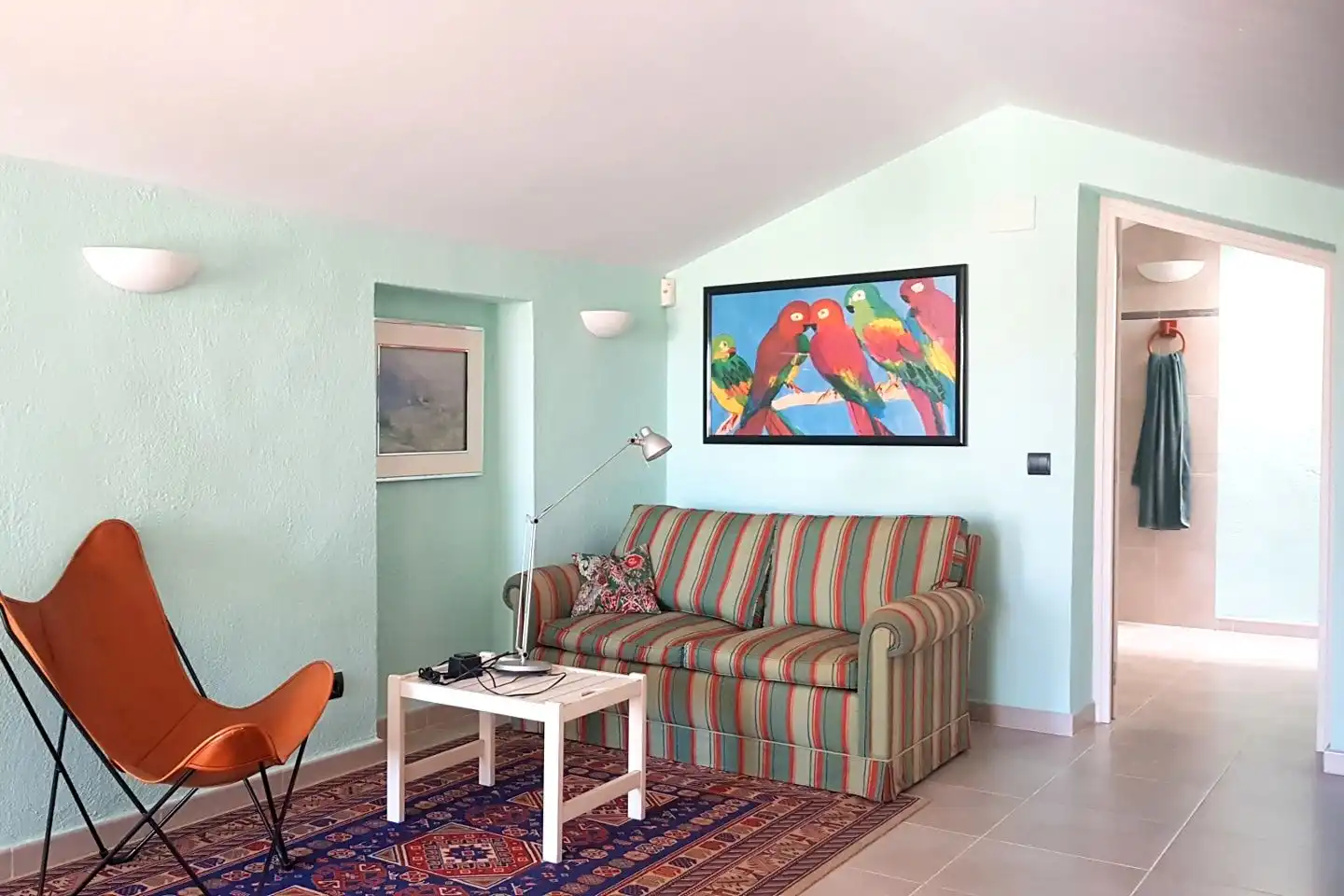 Sala d'estar de Casa o xalet en venda en L'Ametlla de Mar  amb Aire condicionat, Jardí privat i Terrassa