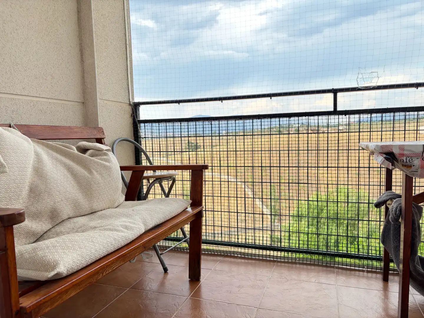 Terraza de Piso en venta en Plasencia con Lavadora y Balcón