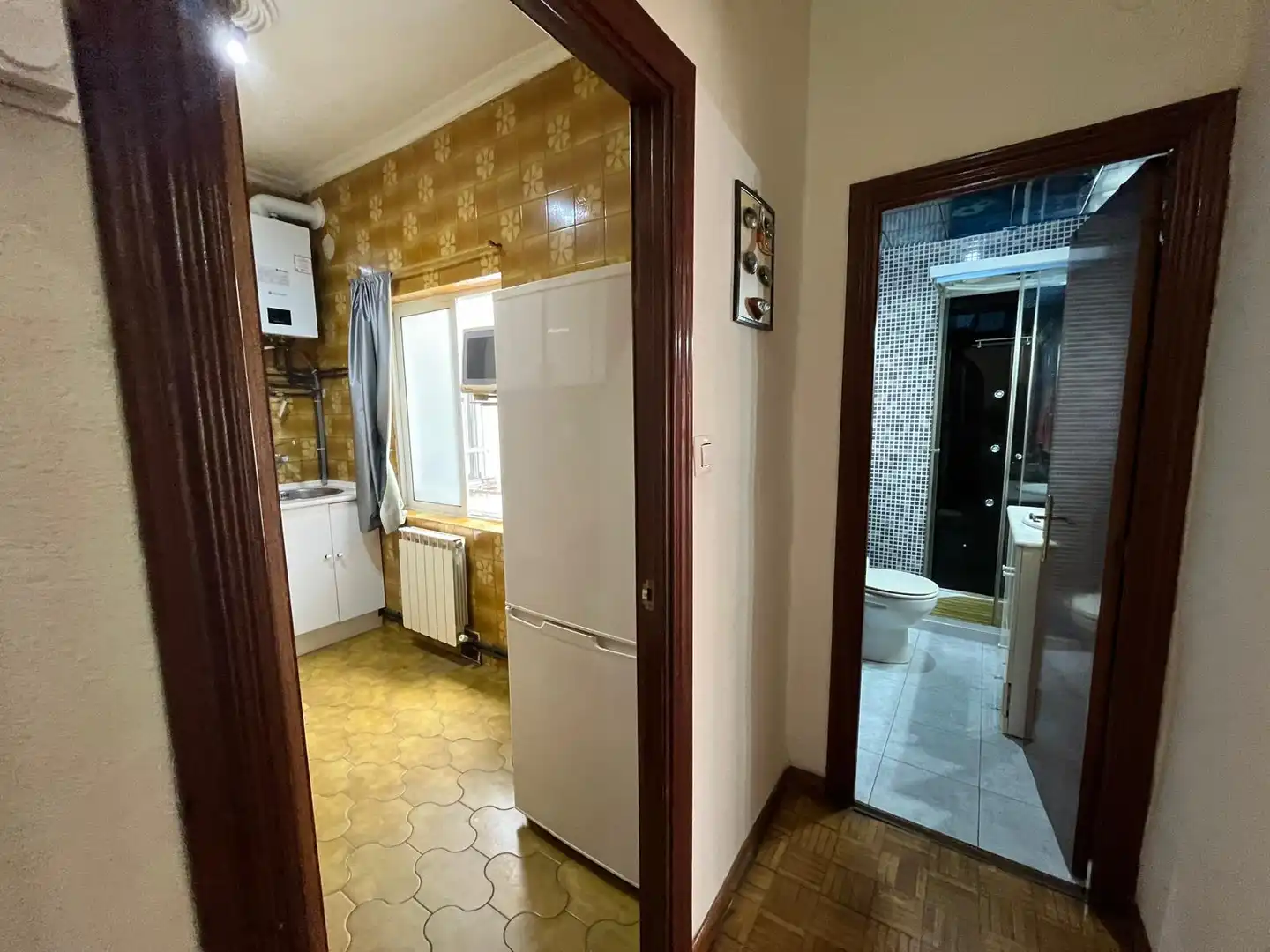 Cocina de Piso de alquiler en Valladolid con Calefacción, Amueblado y Horno
