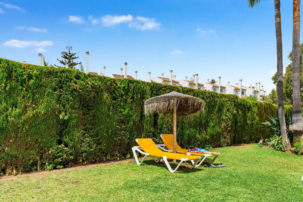 Jardí de Apartament en venda en Mijas amb Aire condicionat, Calefacció i Terrassa