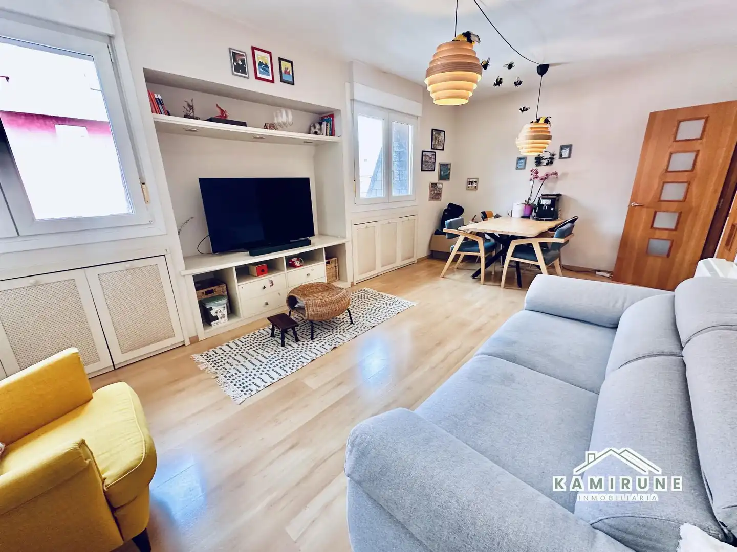 Sala d'estar de Àtic en venda en Bilbao  amb Calefacció