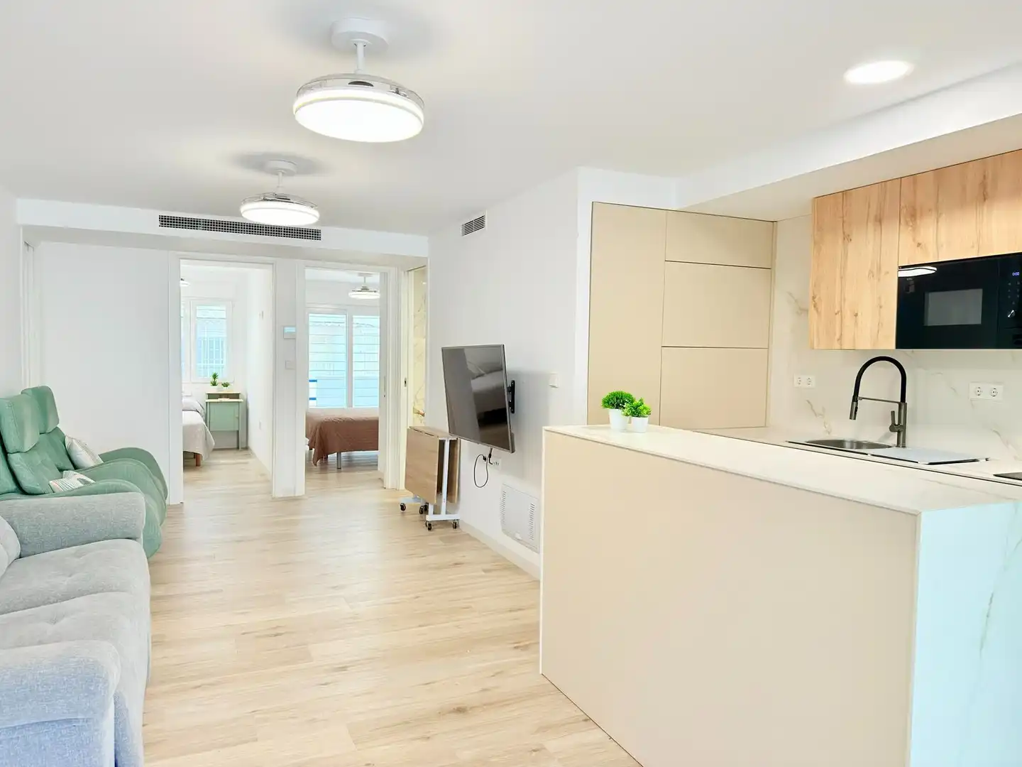 Living room of Apartments for sale in La Manga del Mar Menor  with Air Conditioner, Heating and Terrace