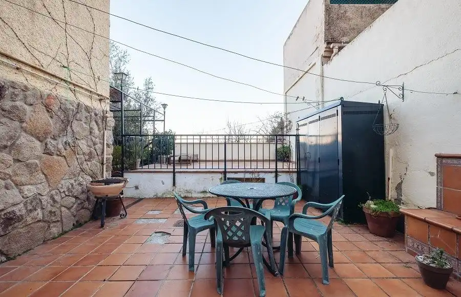 Terraza de Casa o chalet en venta en San Lorenzo de El Escorial con Calefacción, Jardín privado y Terraza