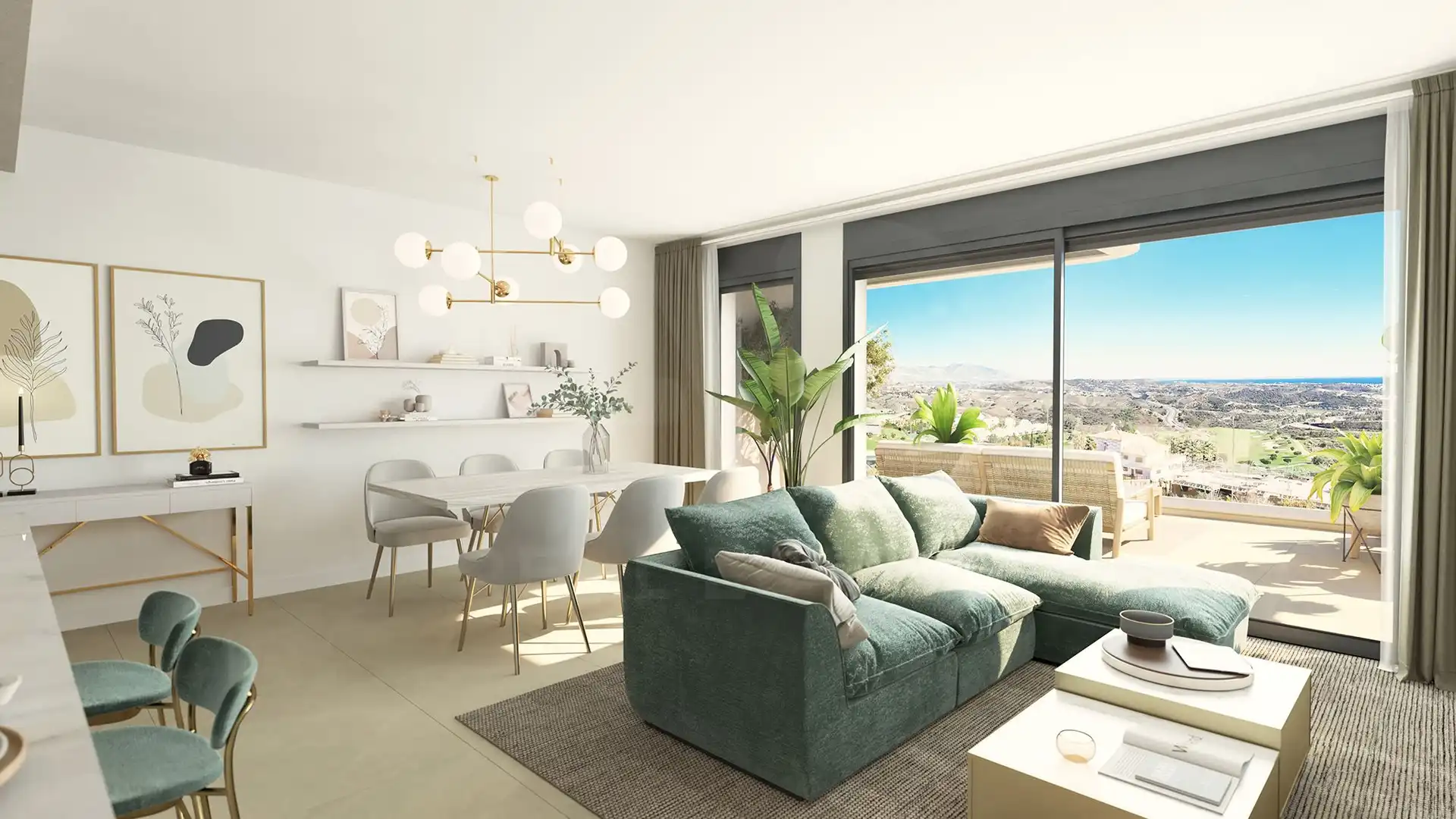 Appartamento con piscina in vendita a Riviera del Sol, imagen 3