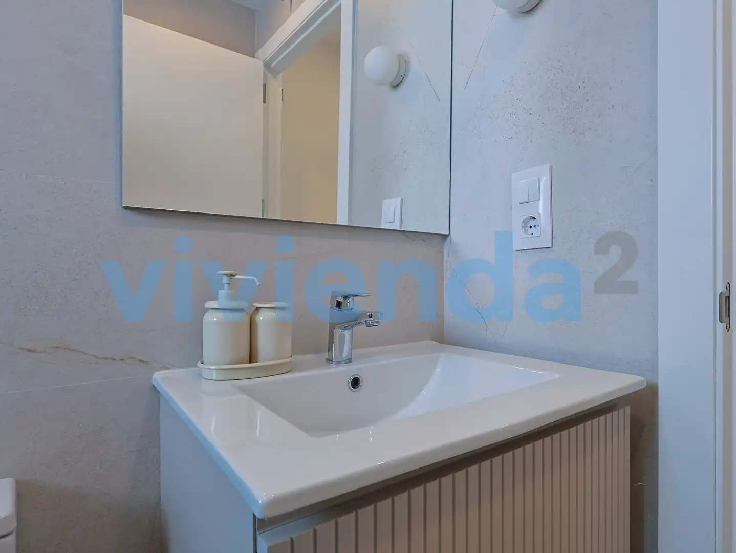 Baño de Piso de alquiler en Madrid con Aire acondicionado, Calefacción y Terraza