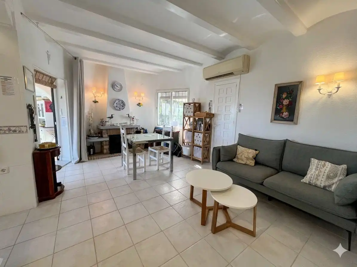 Living room of Houses for sale in Dénia  with Air Conditioner, Heating and Private garden