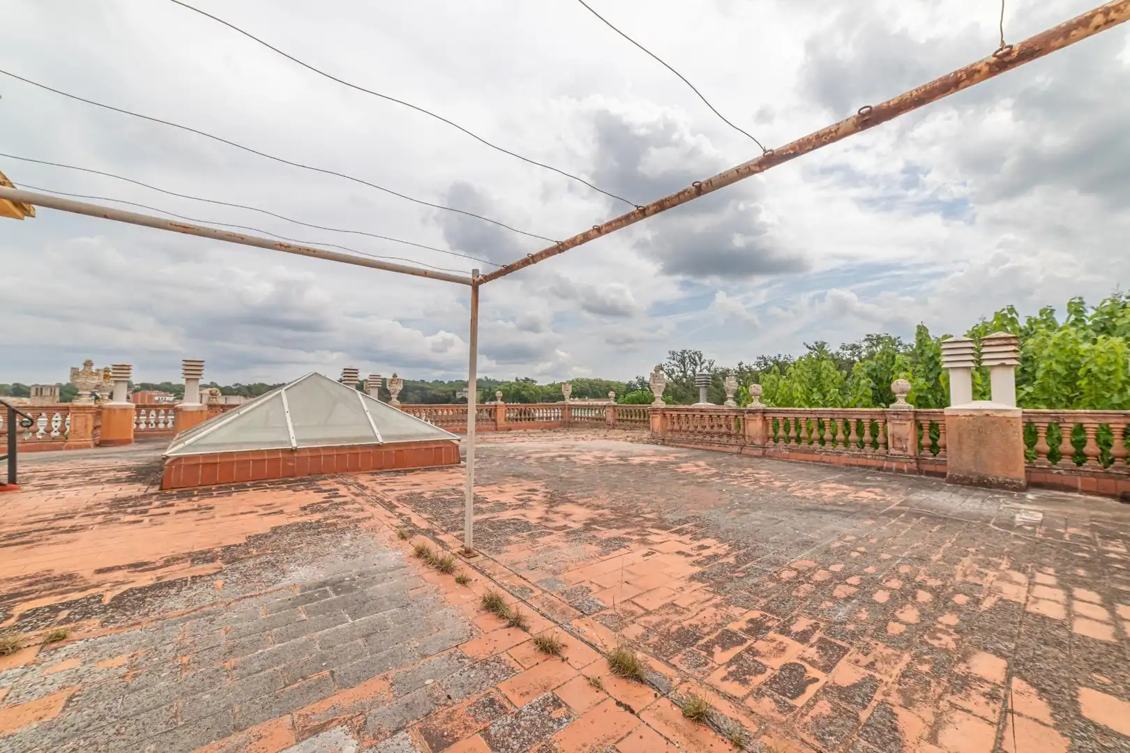 Terrassa de Casa o xalet en venda en Caldes de Malavella amb Calefacció, Jardí privat i Terrassa
