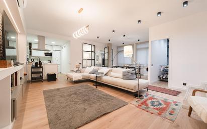 Sala d'estar de Loft en venda en  Barcelona Capital amb Aire condicionat