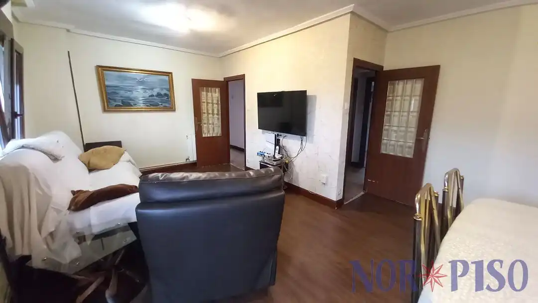 Living room of Flat for sale in Gorliz  with Heating, Terrace and Balcony