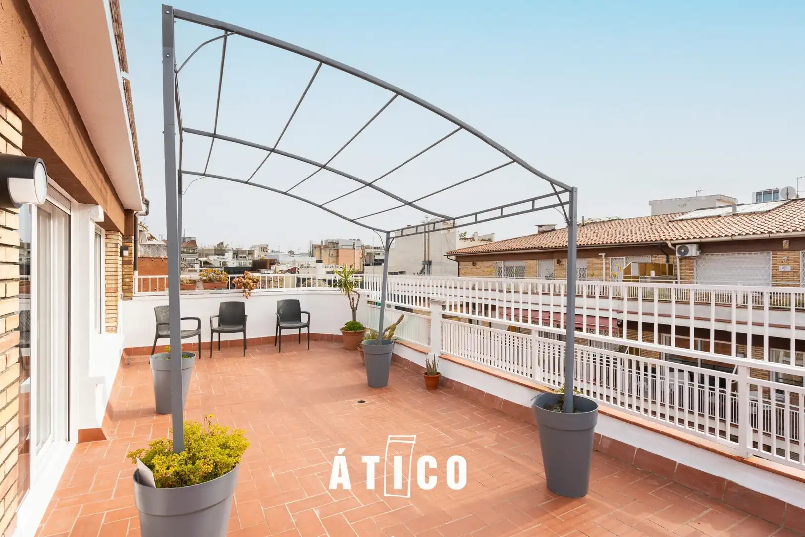 Terraza de Ático en venta en  Barcelona Capital con Aire acondicionado, Calefacción y Parquet
