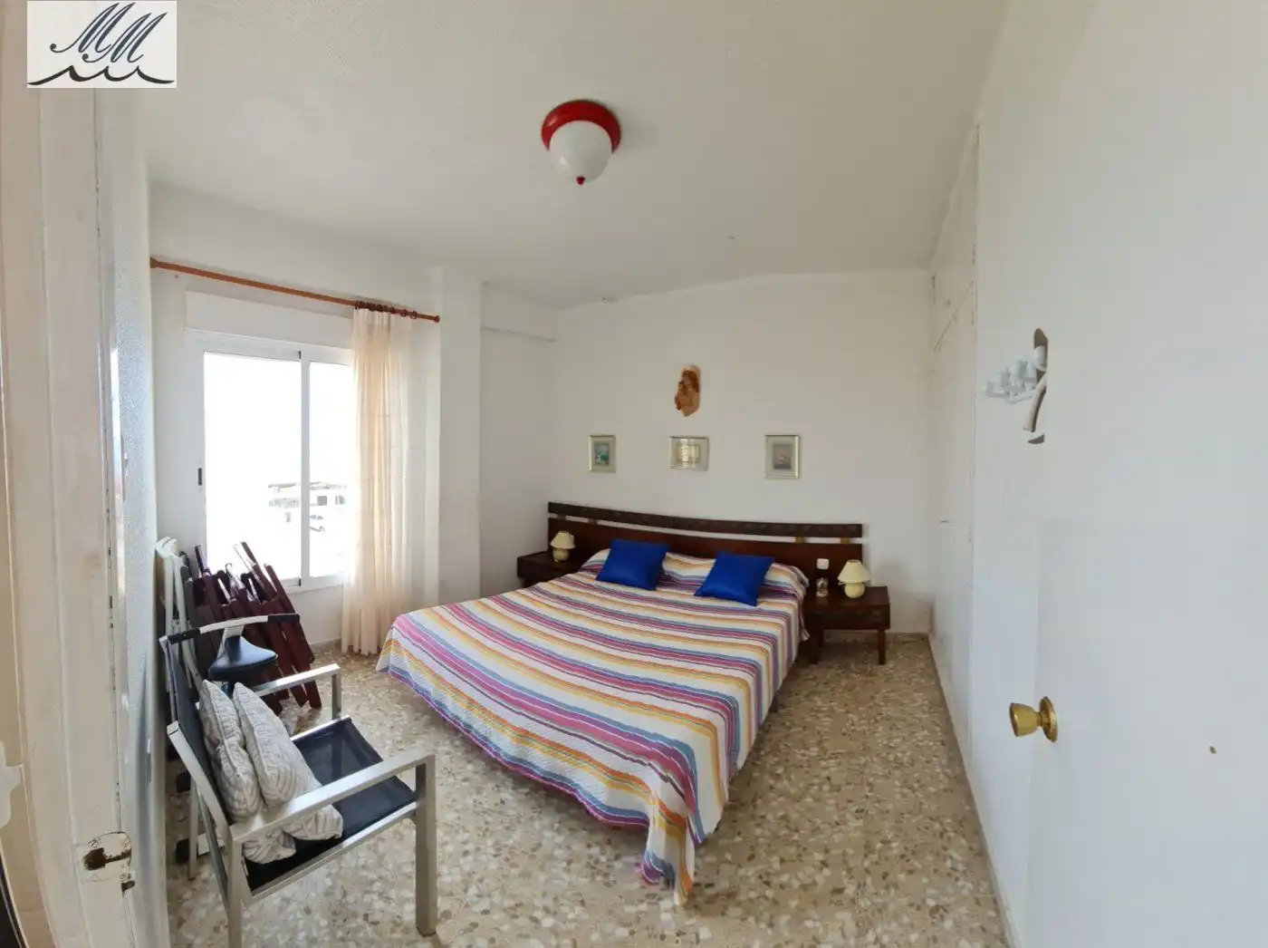 Schlafzimmer von Wohnung zum Verkauf in Cartagena mit Möbliert und Balkon