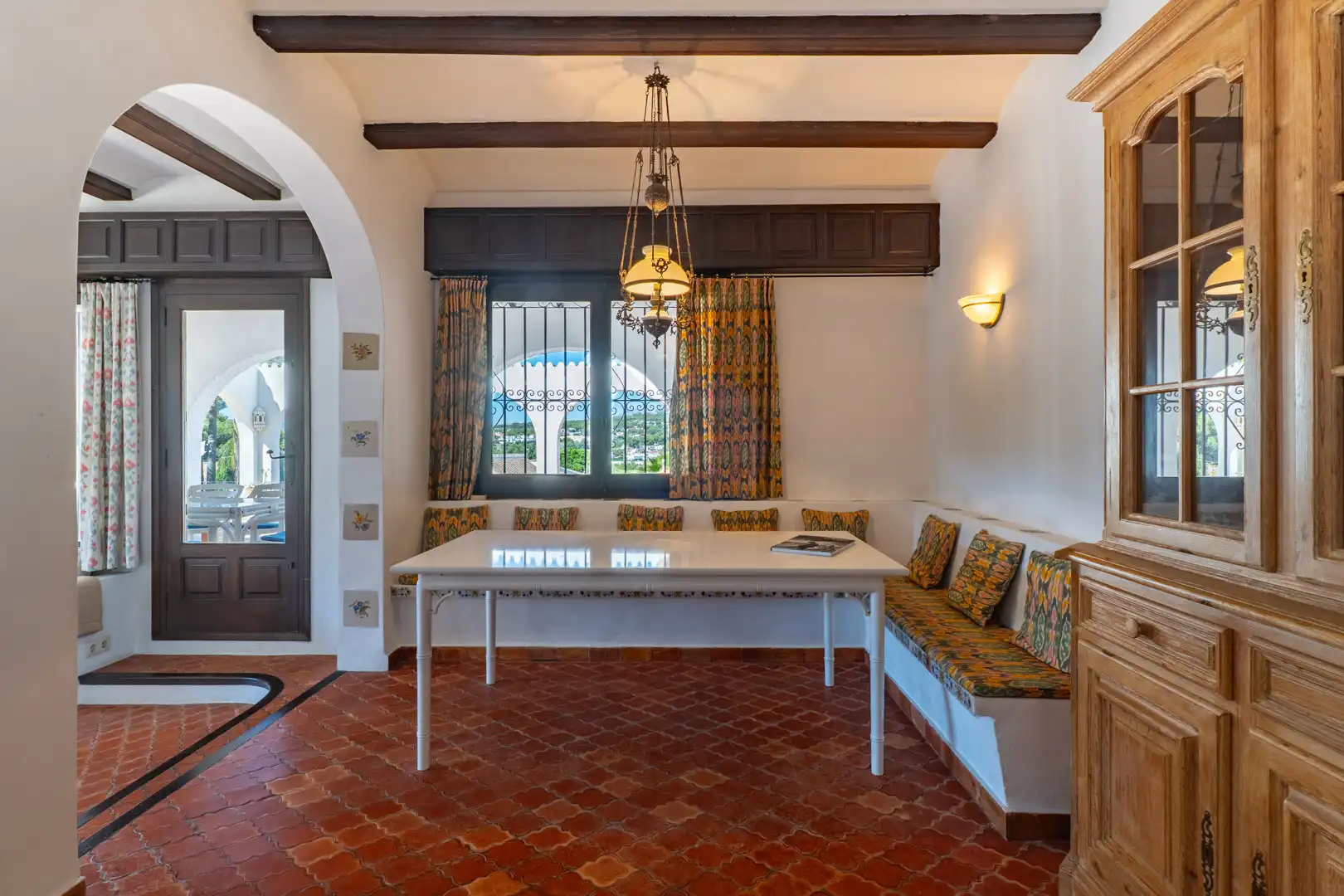 Comedor de Casa o chalet en venta en Moraira con Aire acondicionado, Calefacción y Terraza