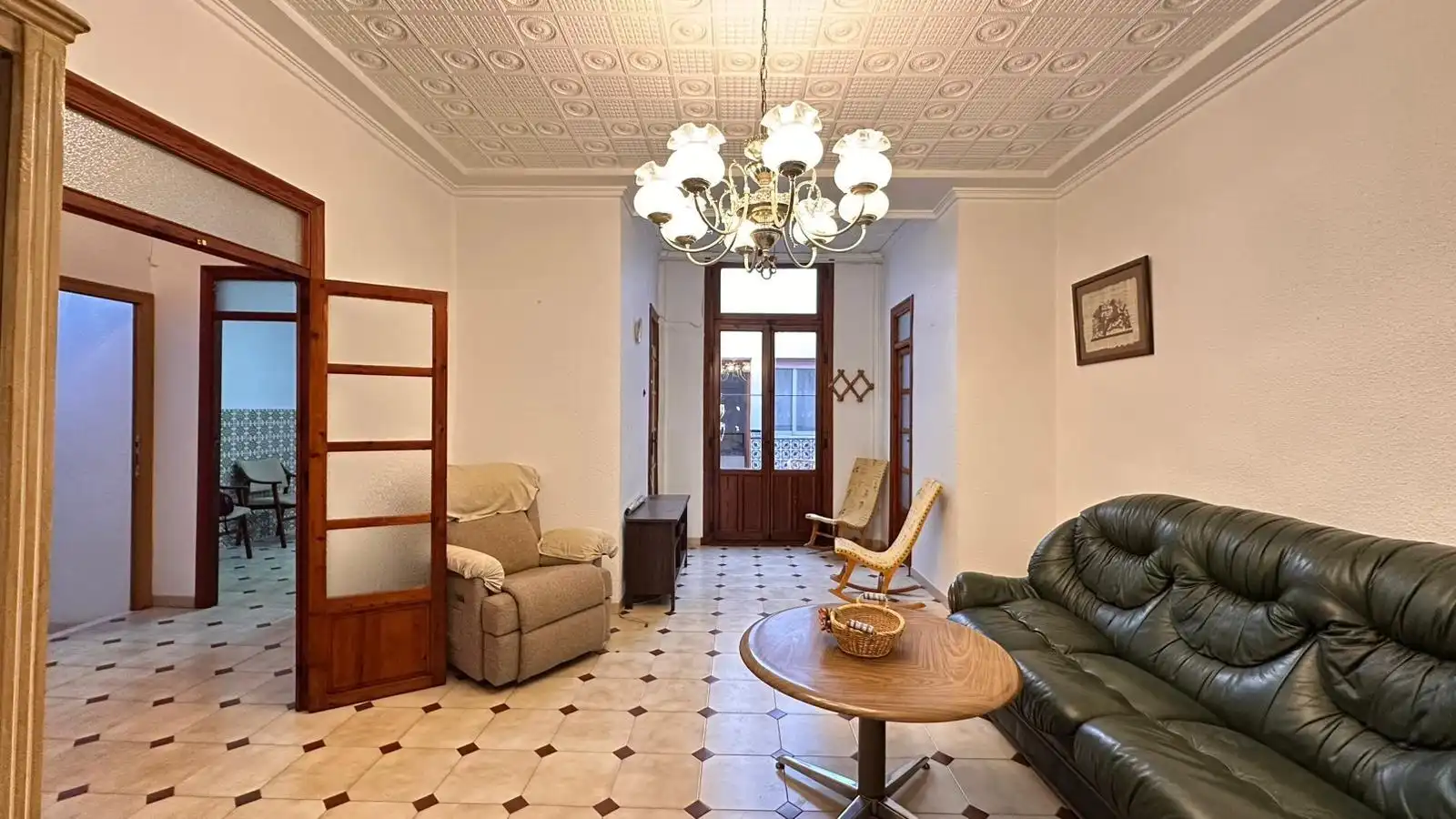 Living room of Houses for sale in L'Alcúdia  with Air Conditioner, Terrace and Storage room