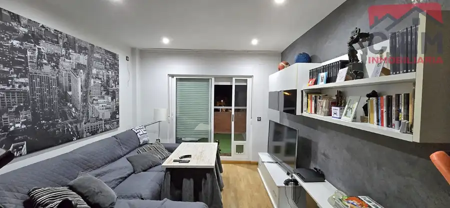 Sala de estar de Ático en venta en Miajadas con Aire acondicionado, Calefacción y Terraza