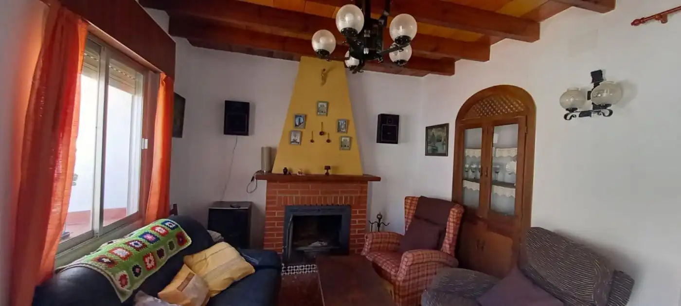 Living room of Country homes for sale in Cútar  with Private garden, Terrace and Storage room