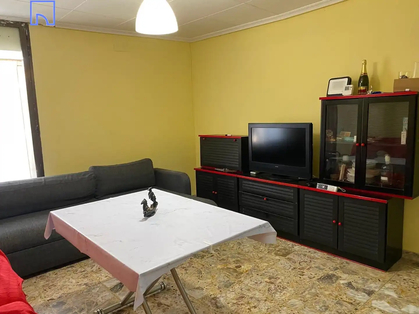 Sala d'estar de Casa o xalet en venda en Ablitas amb Calefacció i Balcó