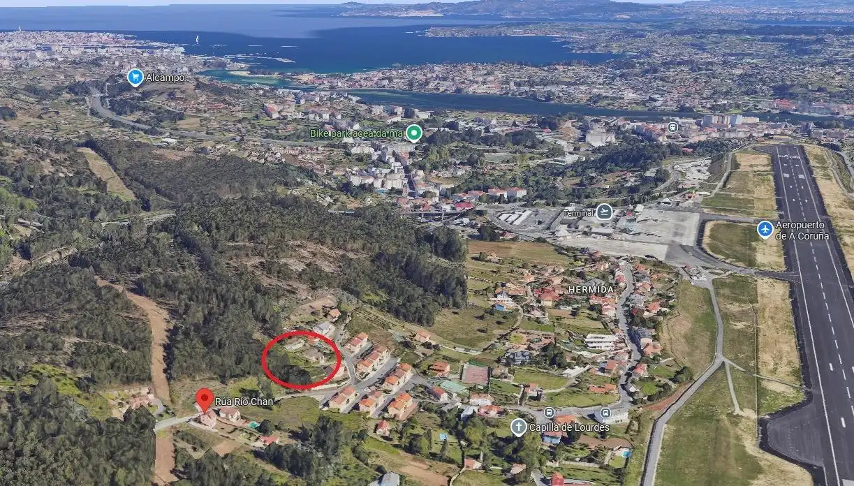Exterior view of Residential for sale in Culleredo