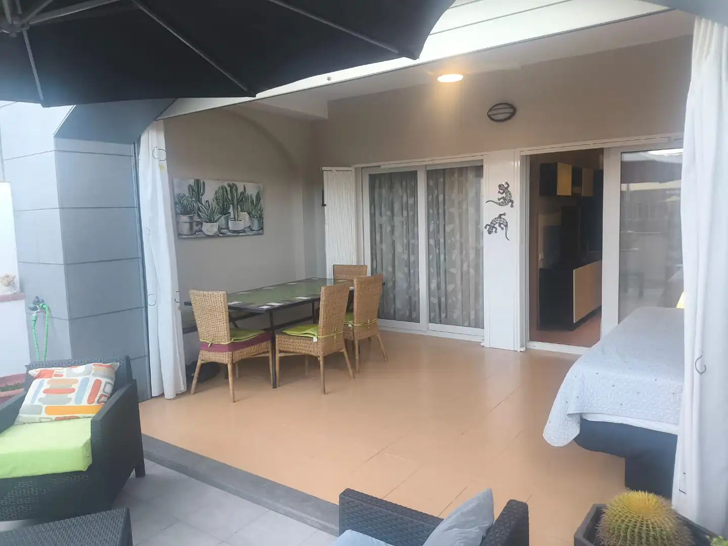 Terrace of Apartments for sale in Canet de Mar  with Air Conditioner, Heating and Private garden