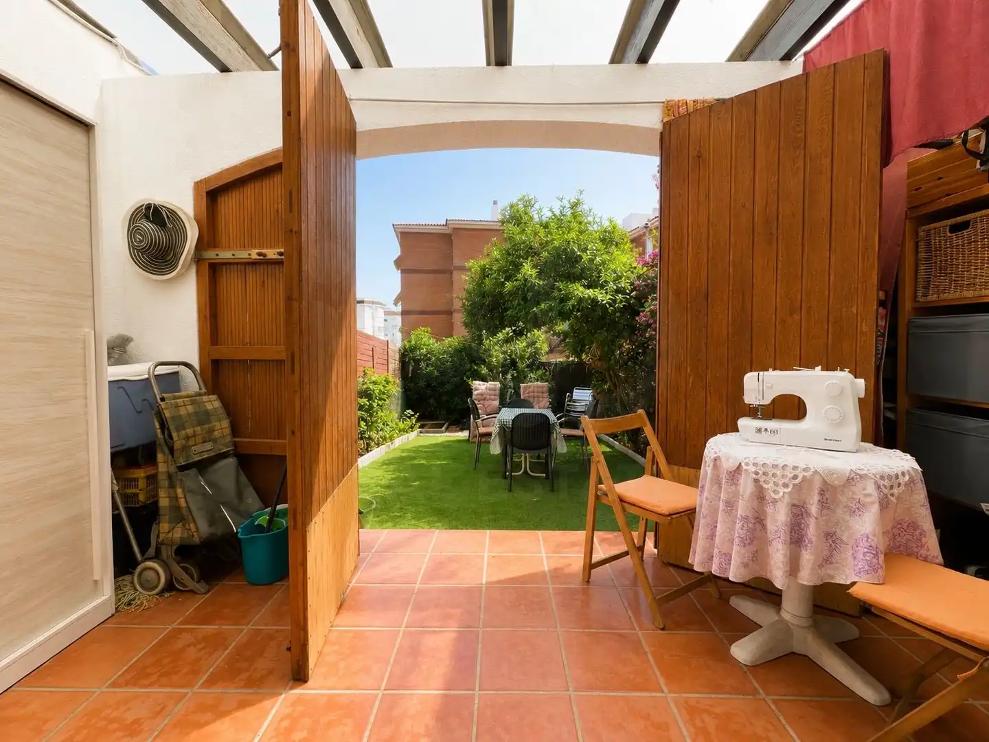 Terrassa de Casa adosada en venda en Lloret de Mar amb Aire condicionat, Calefacció i Terrassa