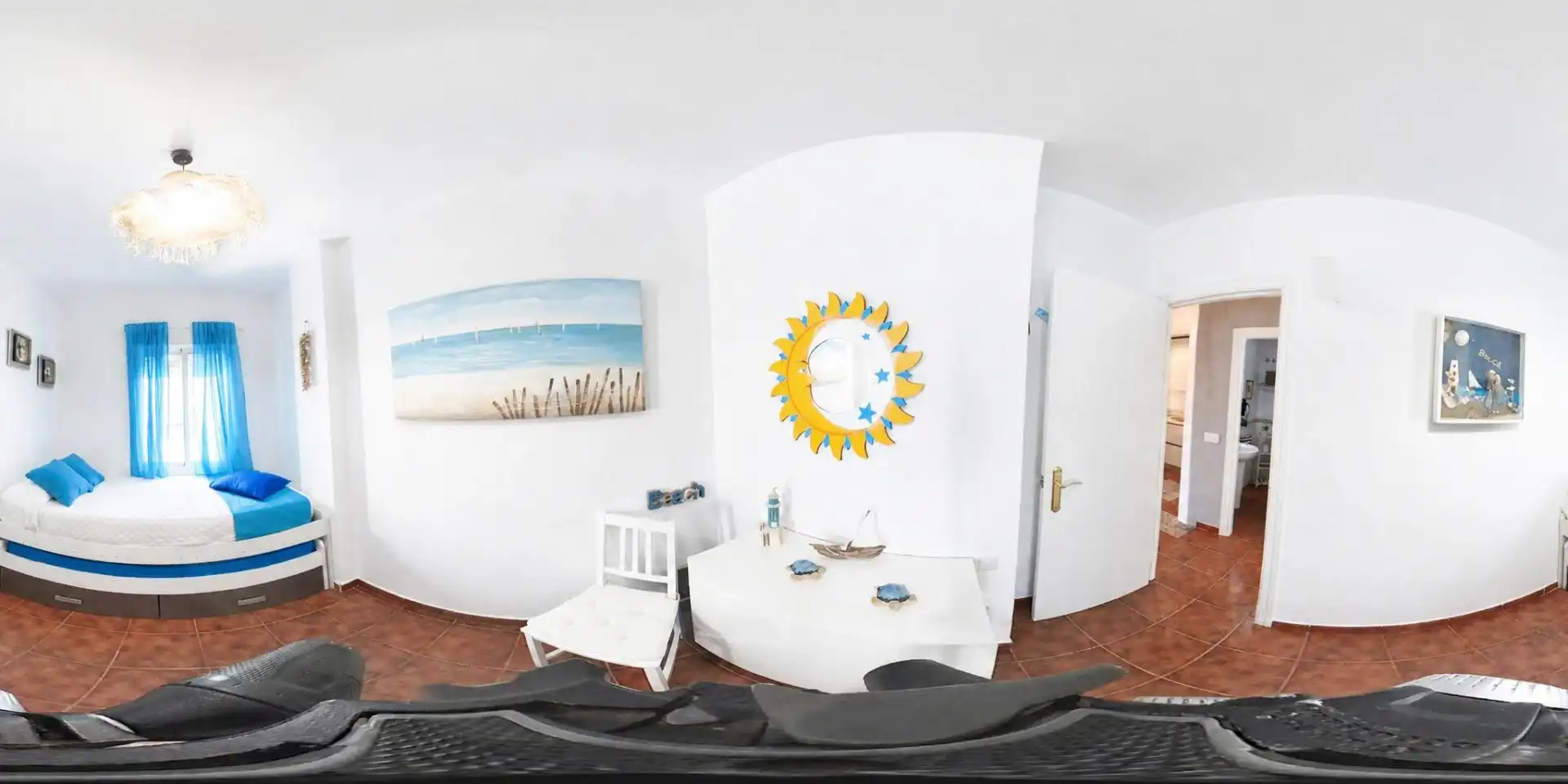 Sala de estar de Apartamento en venta en Chiclana de la Frontera con Aire acondicionado, Jardín privado y Terraza