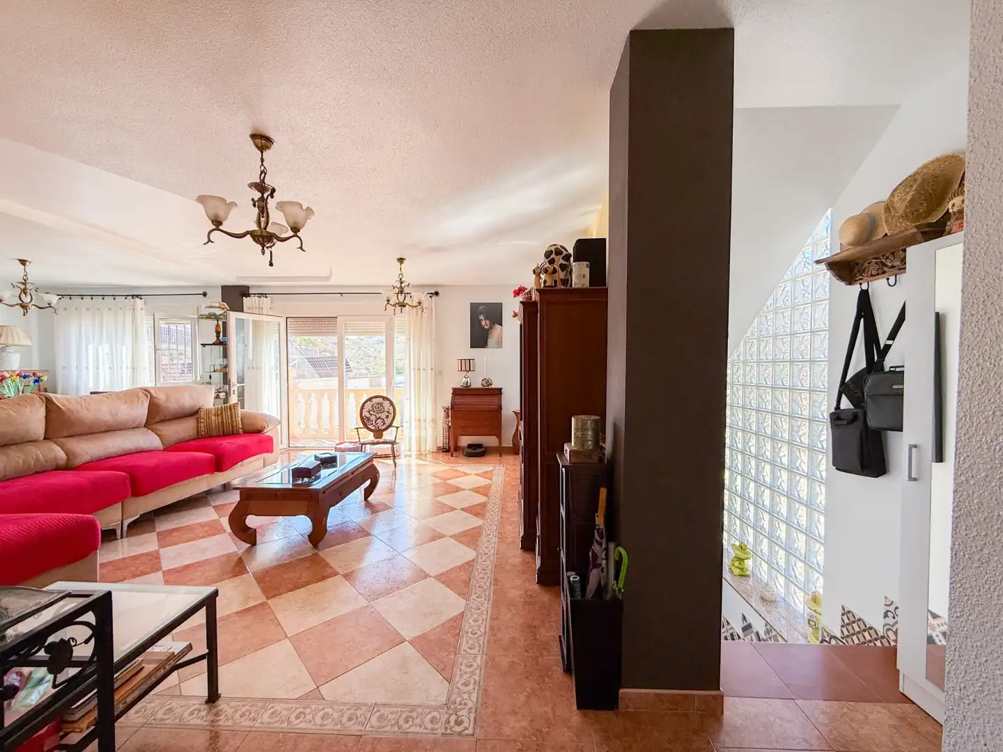 Sala de estar de Casa o chalet en venta en Águilas con Terraza, Trastero y Piscina