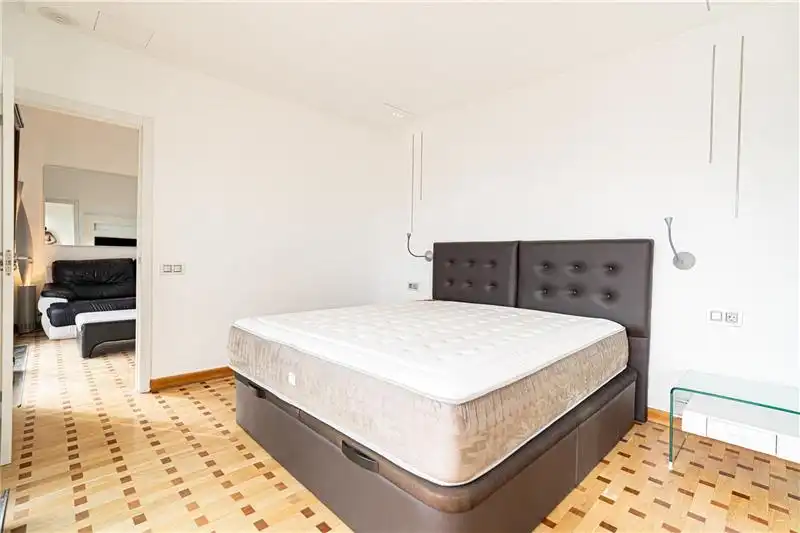 Schlafzimmer von Wohnung zum Verkauf in  Palma de Mallorca mit Klimaanlage und Terrasse