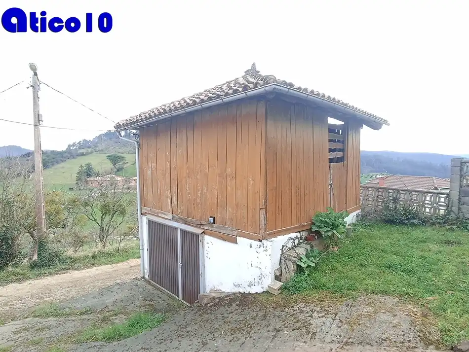 Vista exterior de Casa o chalet en venta en Boal con Calefacción y Amueblado