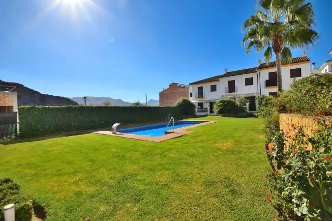 Garden of Detached homes for sale in Montejaque  with Storage room, Balcony and Community pool