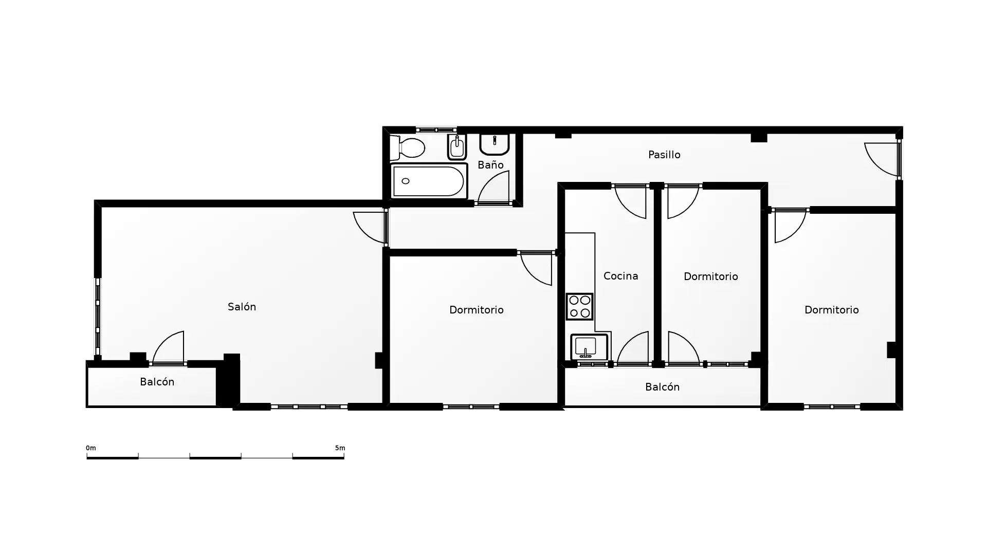 Apartamento en venta en Almería