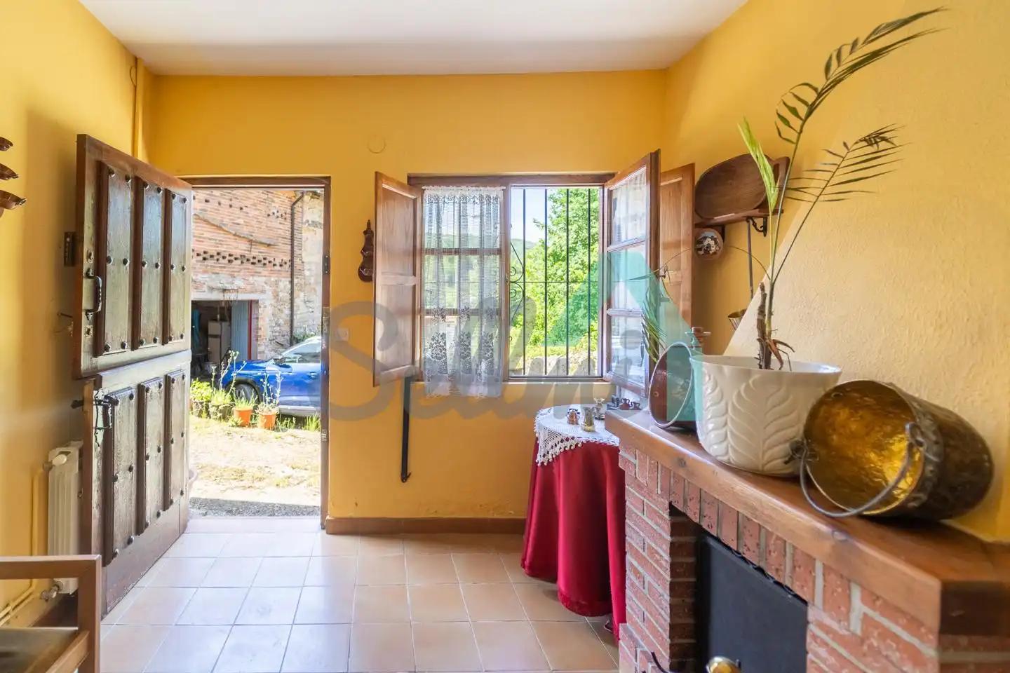 Küche von Einfamilien-Reihenhaus zum Verkauf in Onís mit Heizung, Abstellraum und Balkon