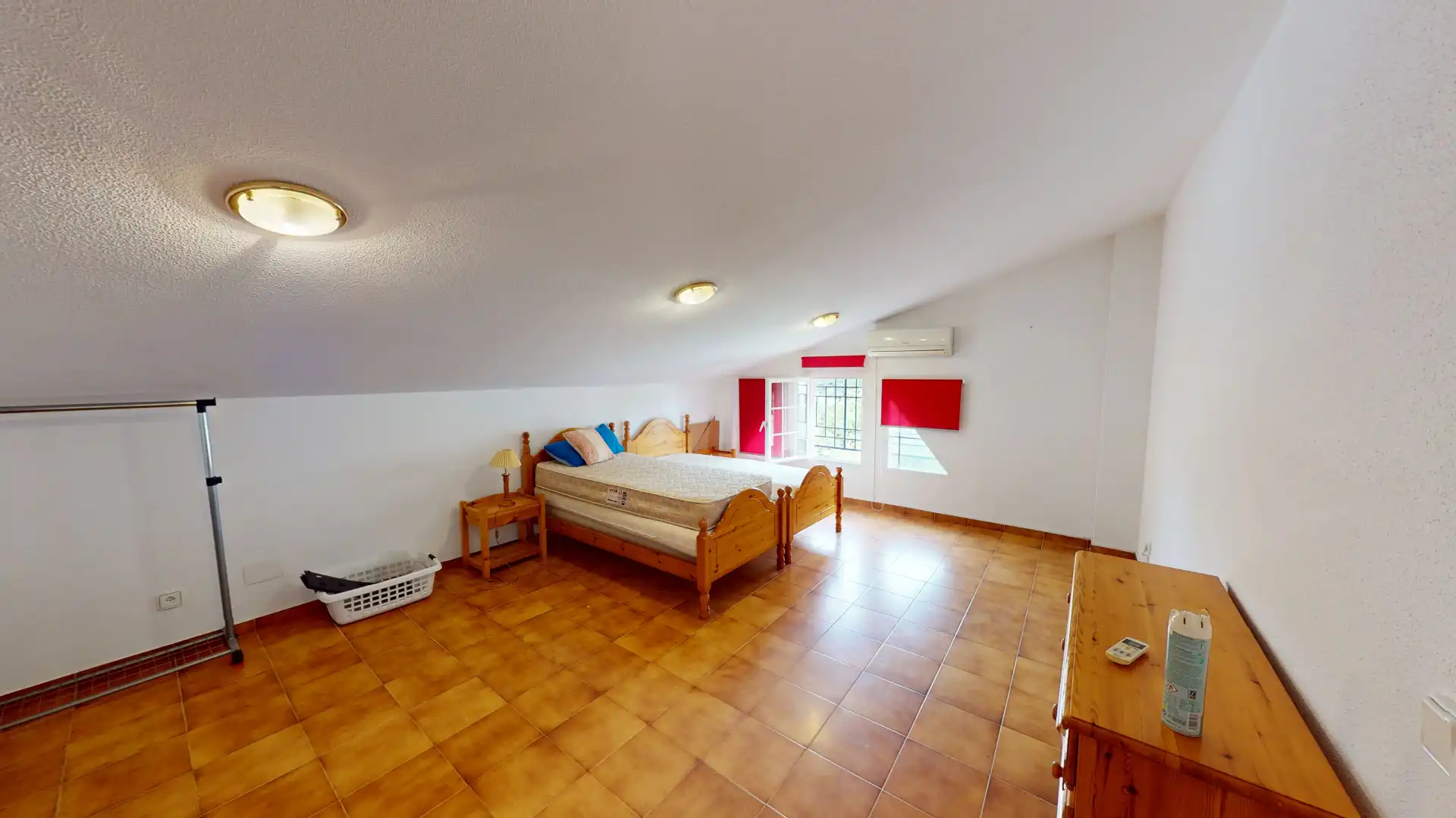 Schlafzimmer von Haus oder Chalet zum Verkauf in Mutxamel mit Klimaanlage, Privatgarten und Terrasse