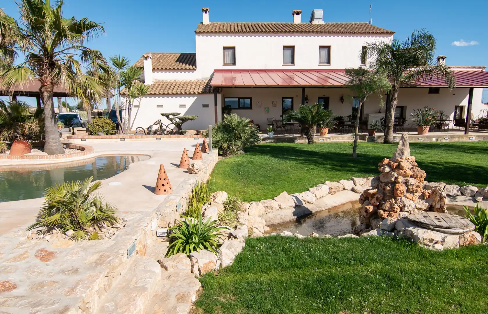 Jardí de Finca rústica en venda en Deltebre amb Aire condicionat, Jardí privat i Terrassa