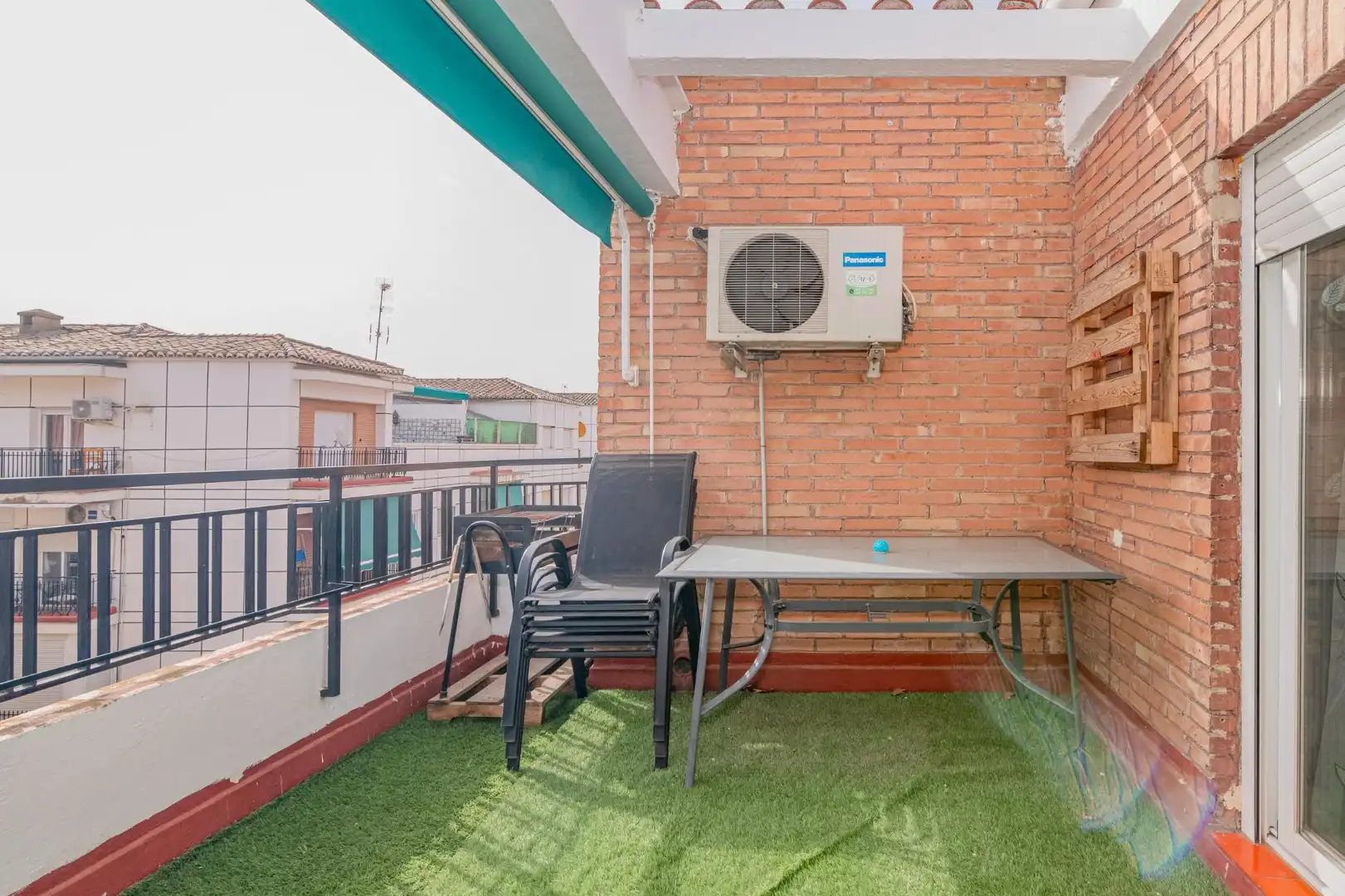 Terrace of Flat for sale in Granada  with Air Conditioner, Heating and Terrace