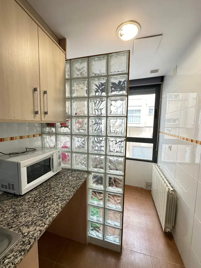 Kitchen of Flat for rent in Vila-real  with Air Conditioner, Heating and Furnished