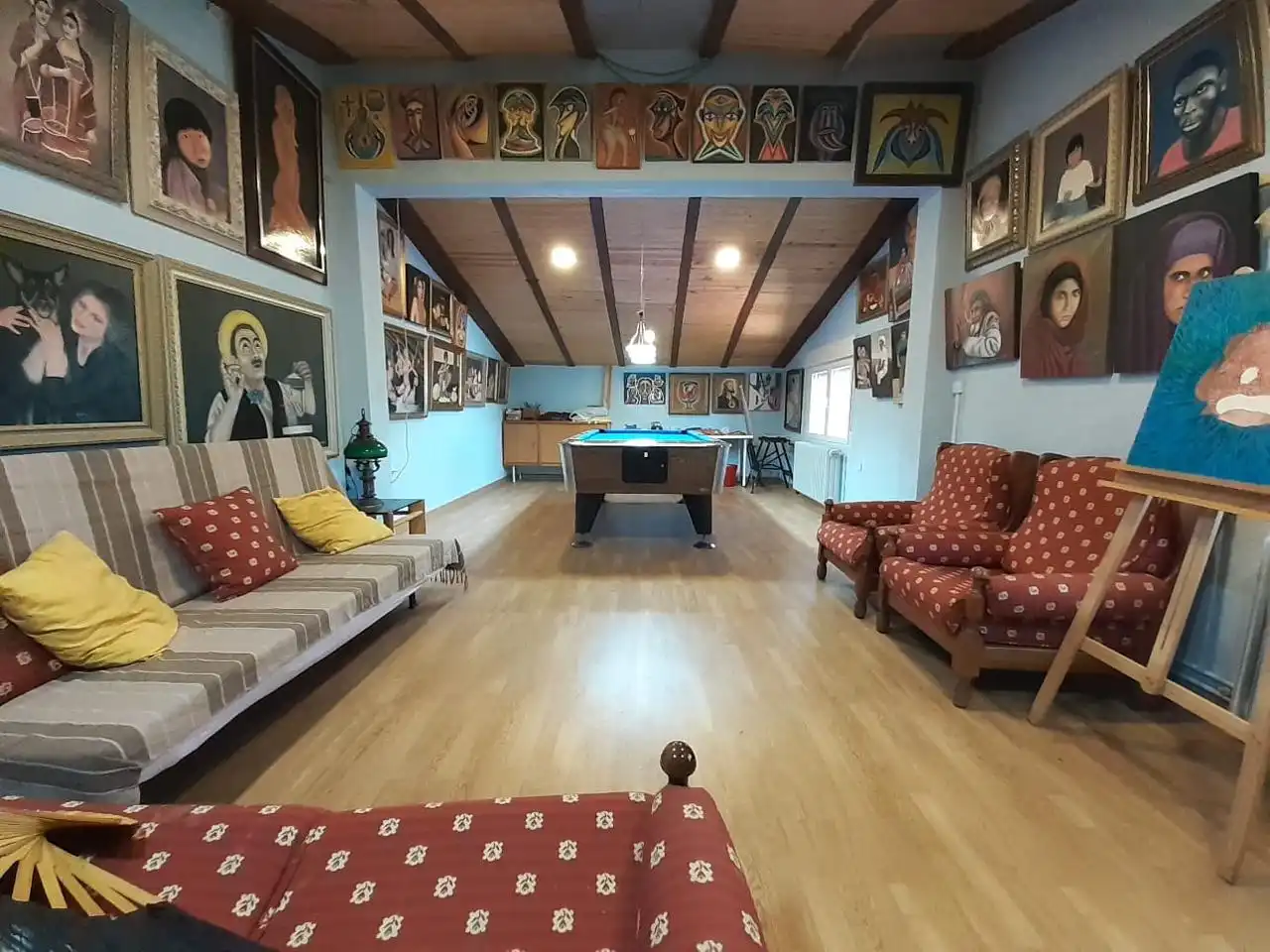 Living room of Houses for sale in Albacete  with Heating, Storage room and Swimming Pool