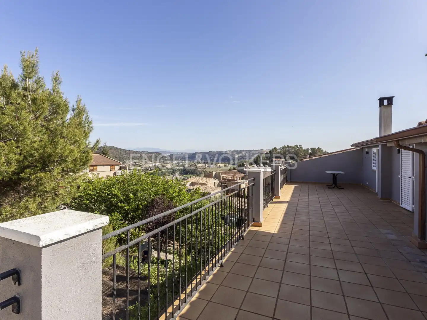 Terrassa de Casa adosada en venda en Castellgalí amb Aire condicionat, Calefacció i Jardí privat