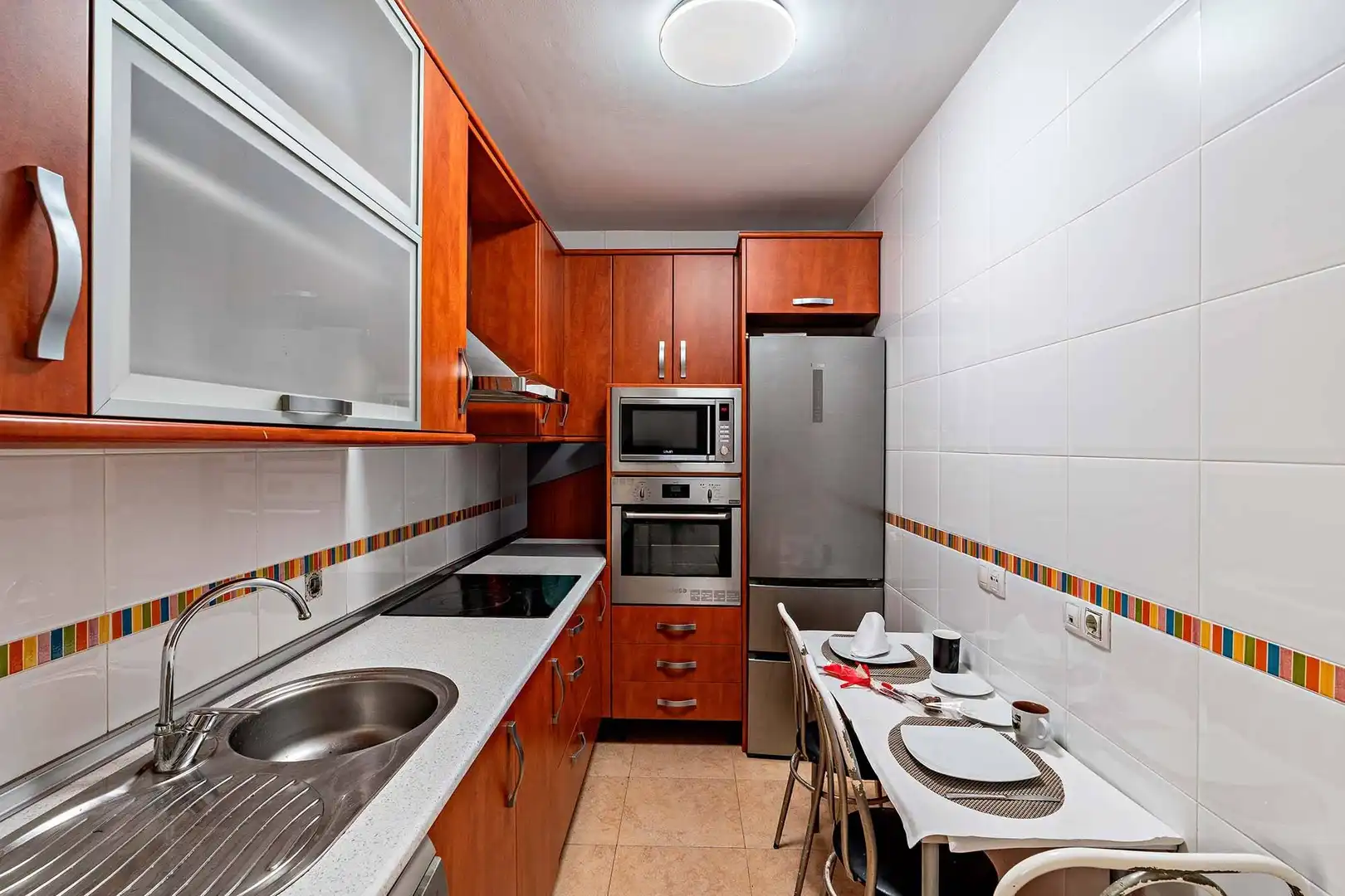 Cocina de Piso en venta en Roquetas de Mar con Aire acondicionado, Terraza y Balcón