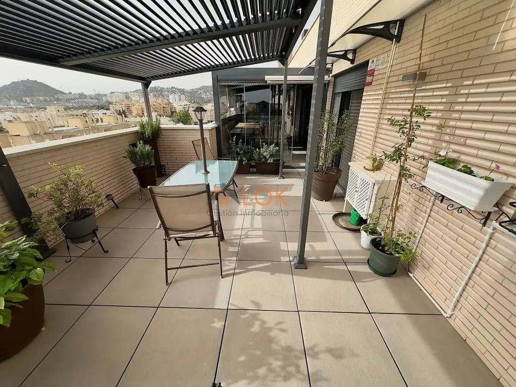 Terrasse von Dachboden zum Verkauf in Málaga