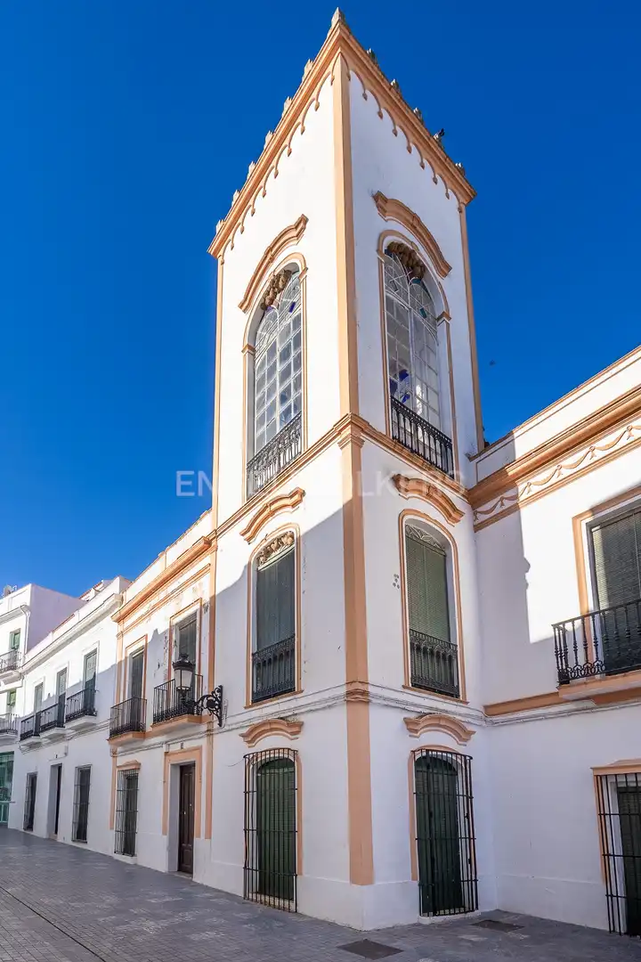Vista exterior de Casa o chalet en venta en Fuente del Maestre con Calefacción, Jardín privado y Terraza