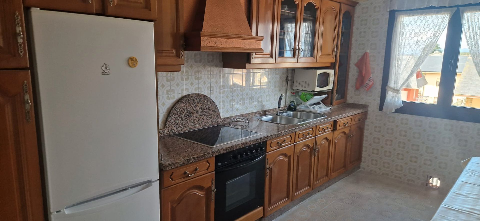 Küche von Wohnung miete in Tapia de Casariego mit Möbliert, Ofen und Waschmaschine