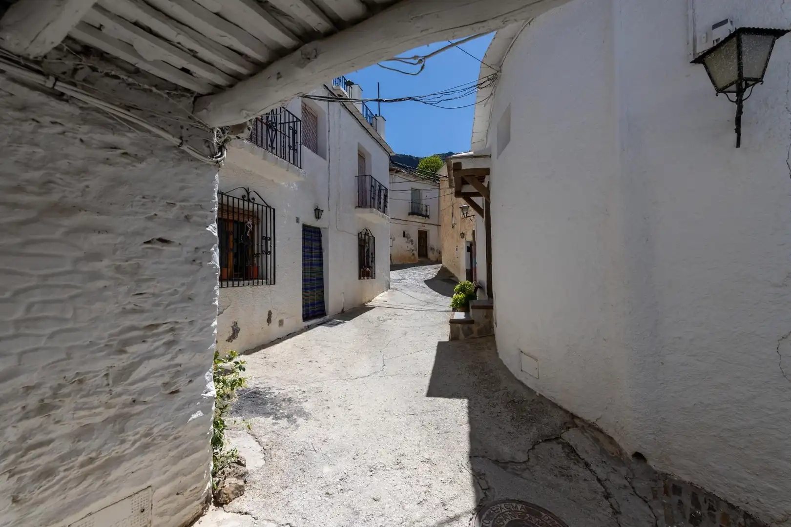 Vista exterior de Casa o chalet en venta en Bubión con Trastero y Balcón