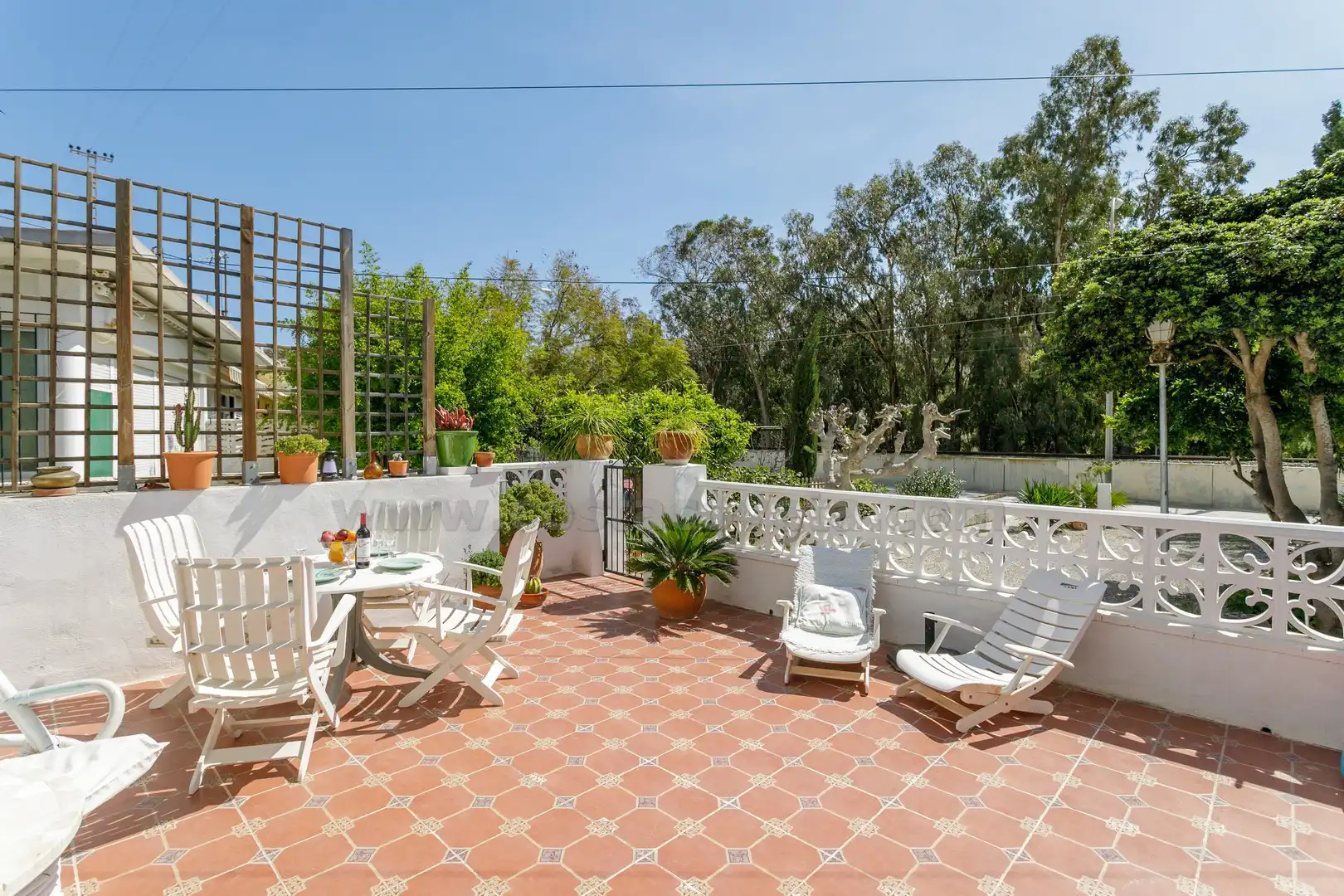 Terrace of Detached homes for sale in El Campello  with Air Conditioner, Private garden and Terrace