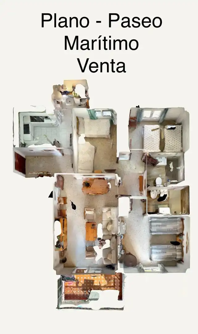 Flat with terrace for sale in Calle PASEO MARITIMO, imagen 74