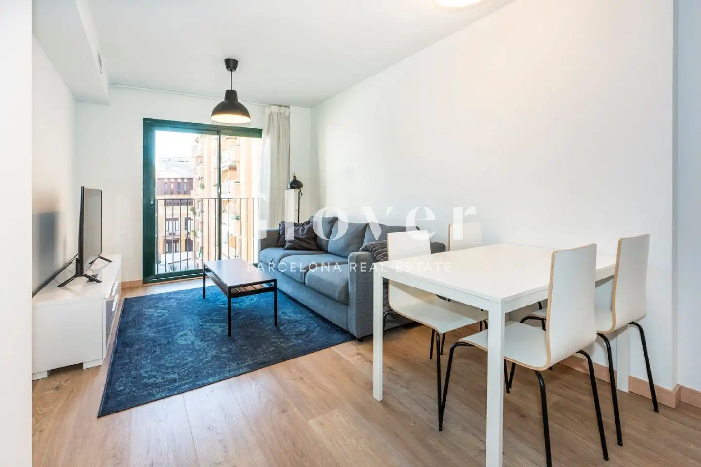 Vista exterior de Piso en venta en Barcelona con Aire acondicionado y Calefacción
