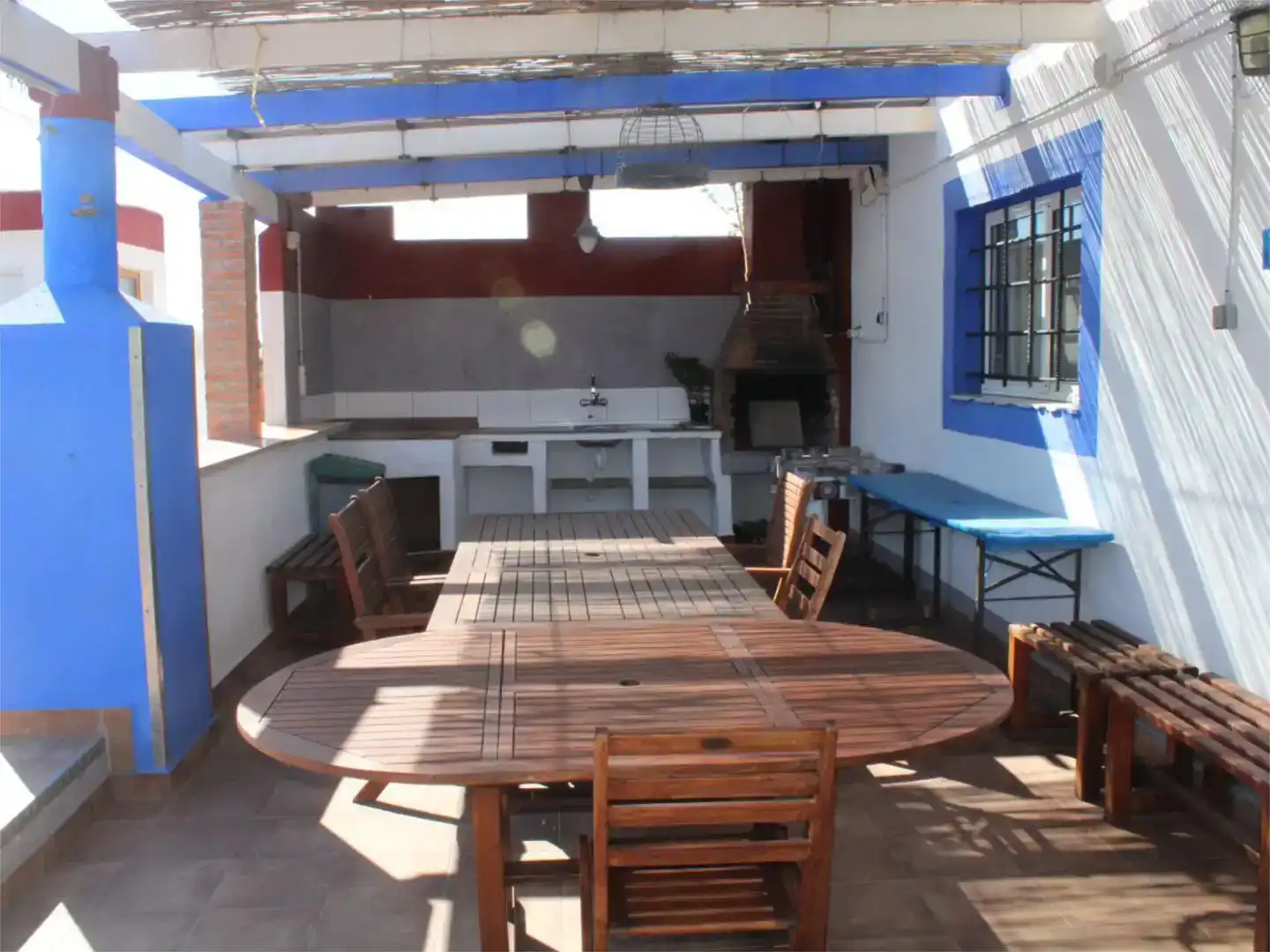Terrassa de Finca rústica de lloguer en Motril amb Jardí privat, Piscina i Moblat