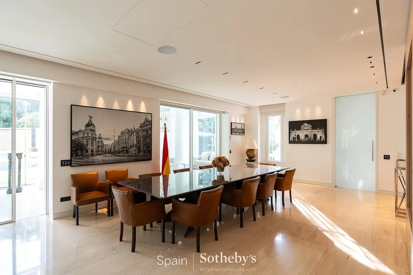 Comedor de Casa o chalet en venta en Pozuelo de Alarcón con Aire acondicionado, Jardín privado y Terraza
