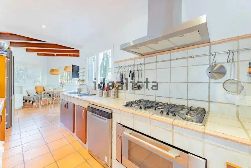 Cocina de Casa o chalet en venta en La Nucia con Aire acondicionado, Calefacción y Jardín privado