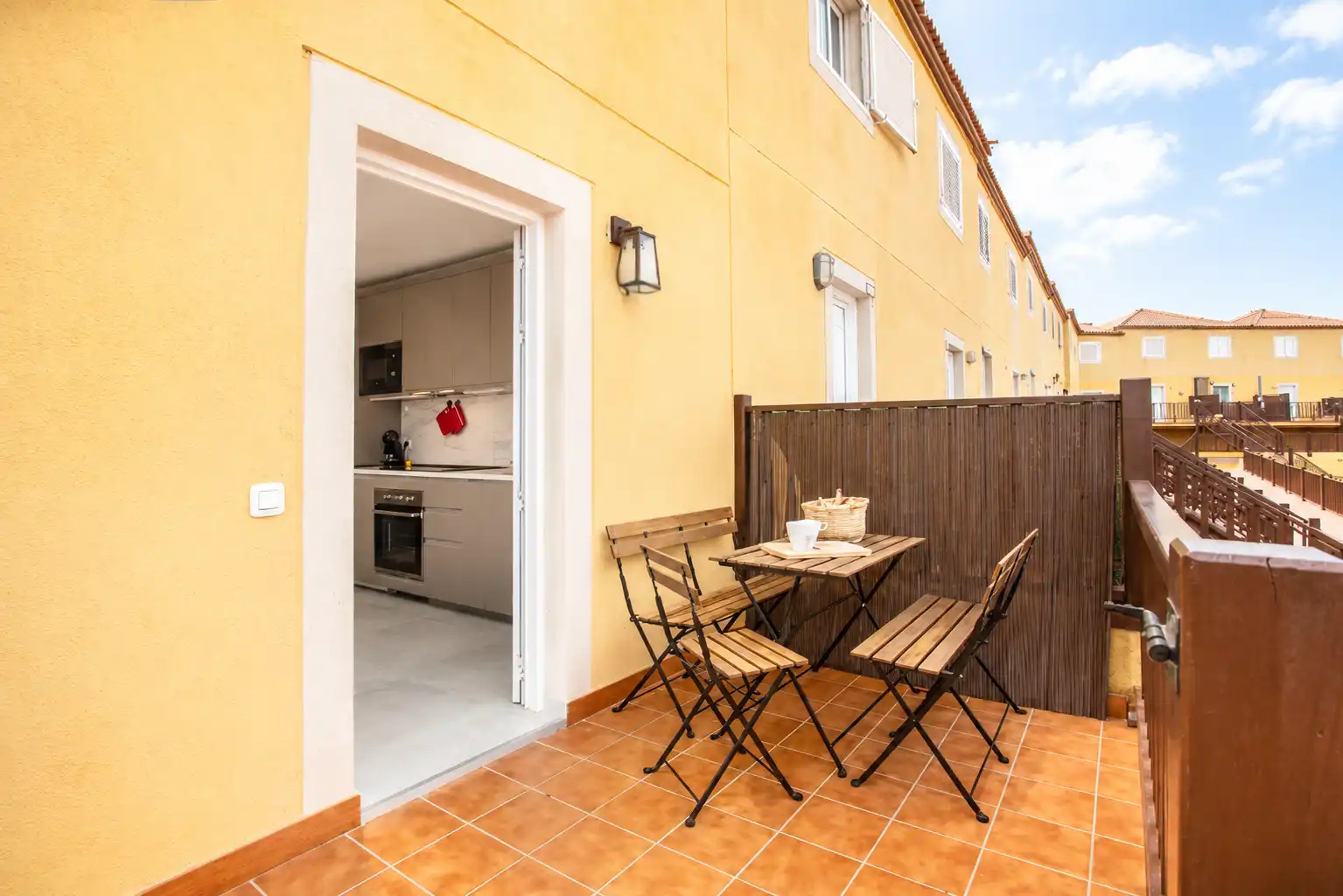 Terrace of Apartments for sale in Antigua  with Air Conditioner, Furnished and Community pool
